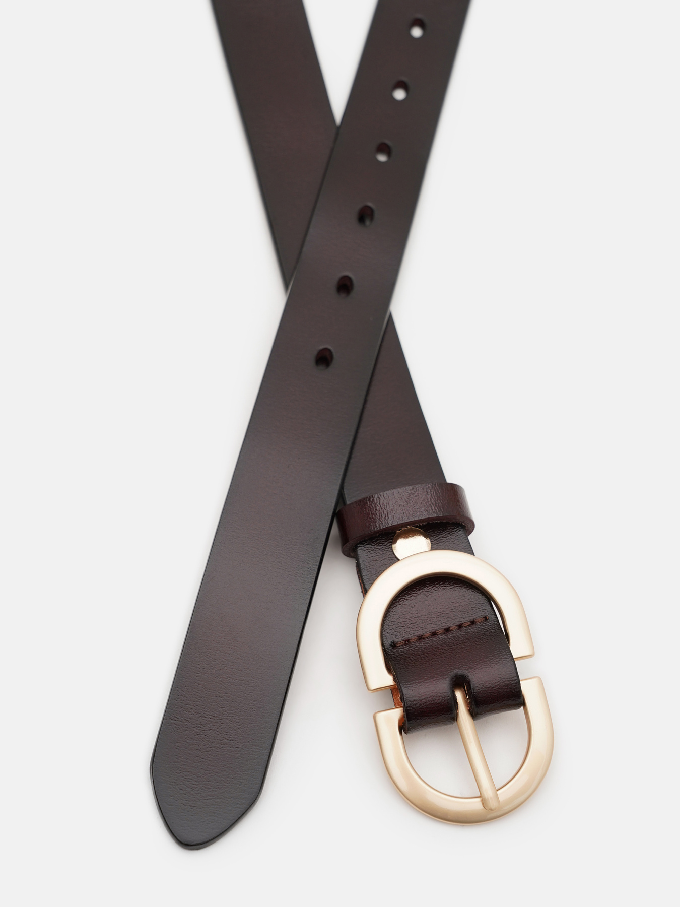 Ремені Borsa Leather модель Cv1ZK-105goldbrown Фото