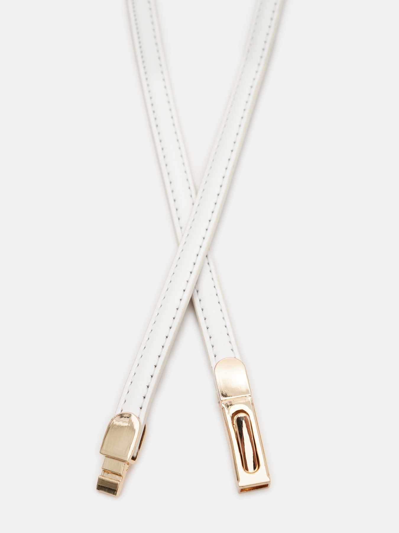 Ремені Borsa Leather модель Cv1zk-163w-white Фото