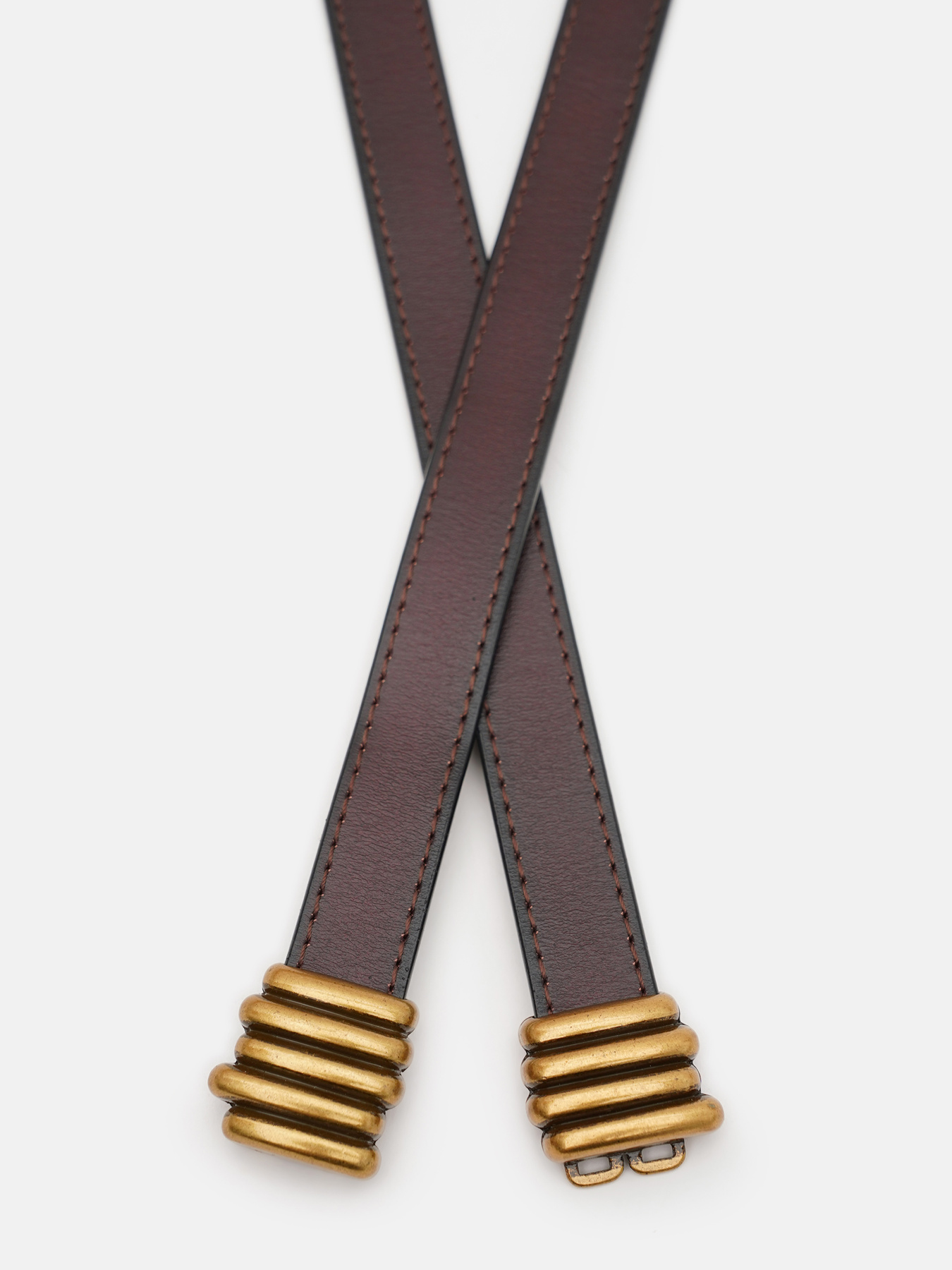 Ремені Borsa Leather модель Cv1zk-111br-brown Фото