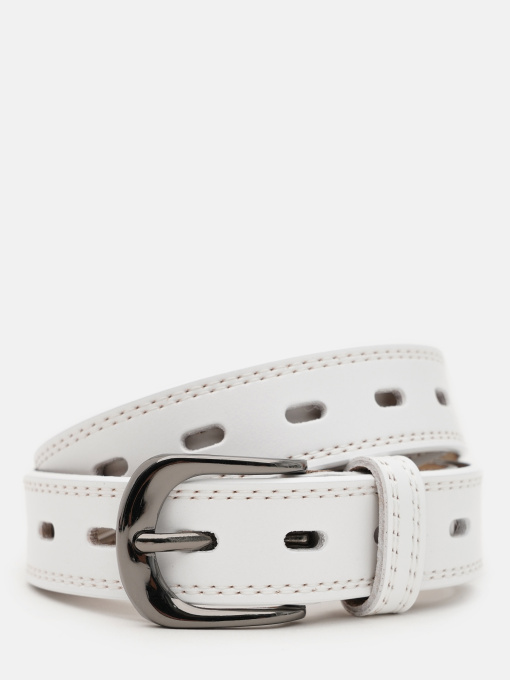 Ремни Borsa Leather модель Cv1zk-049w-white Фото