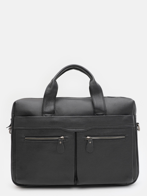 Сумки Borsa Leather модель k19006bl-black Фото