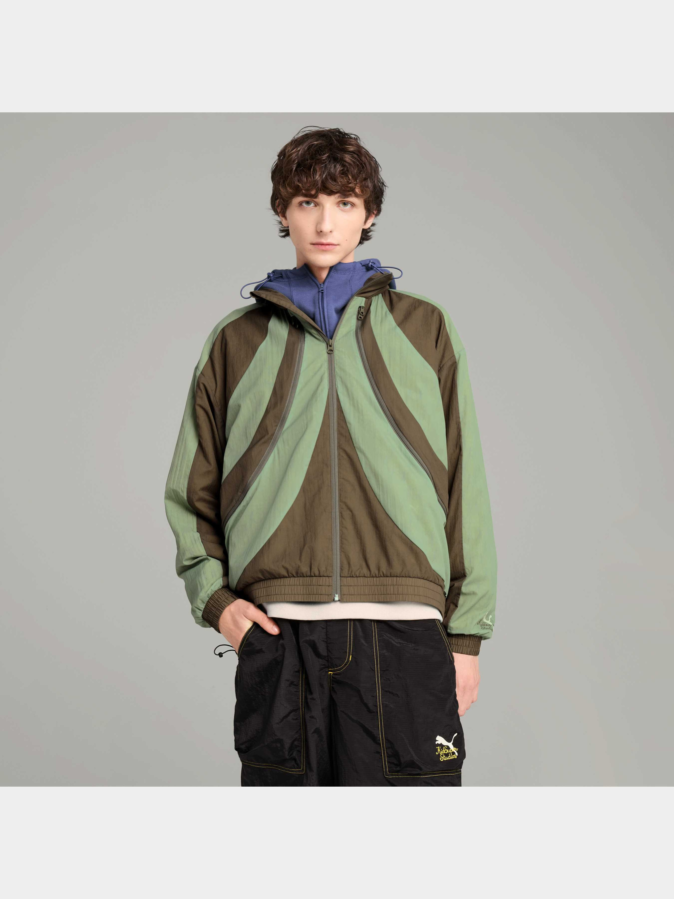 Куртки та дублянки PUMA x Kidsuper Windbreaker модель 629509 Куртки та дублянки PUMA x Kidsuper Windbreaker модель 629509 Фото