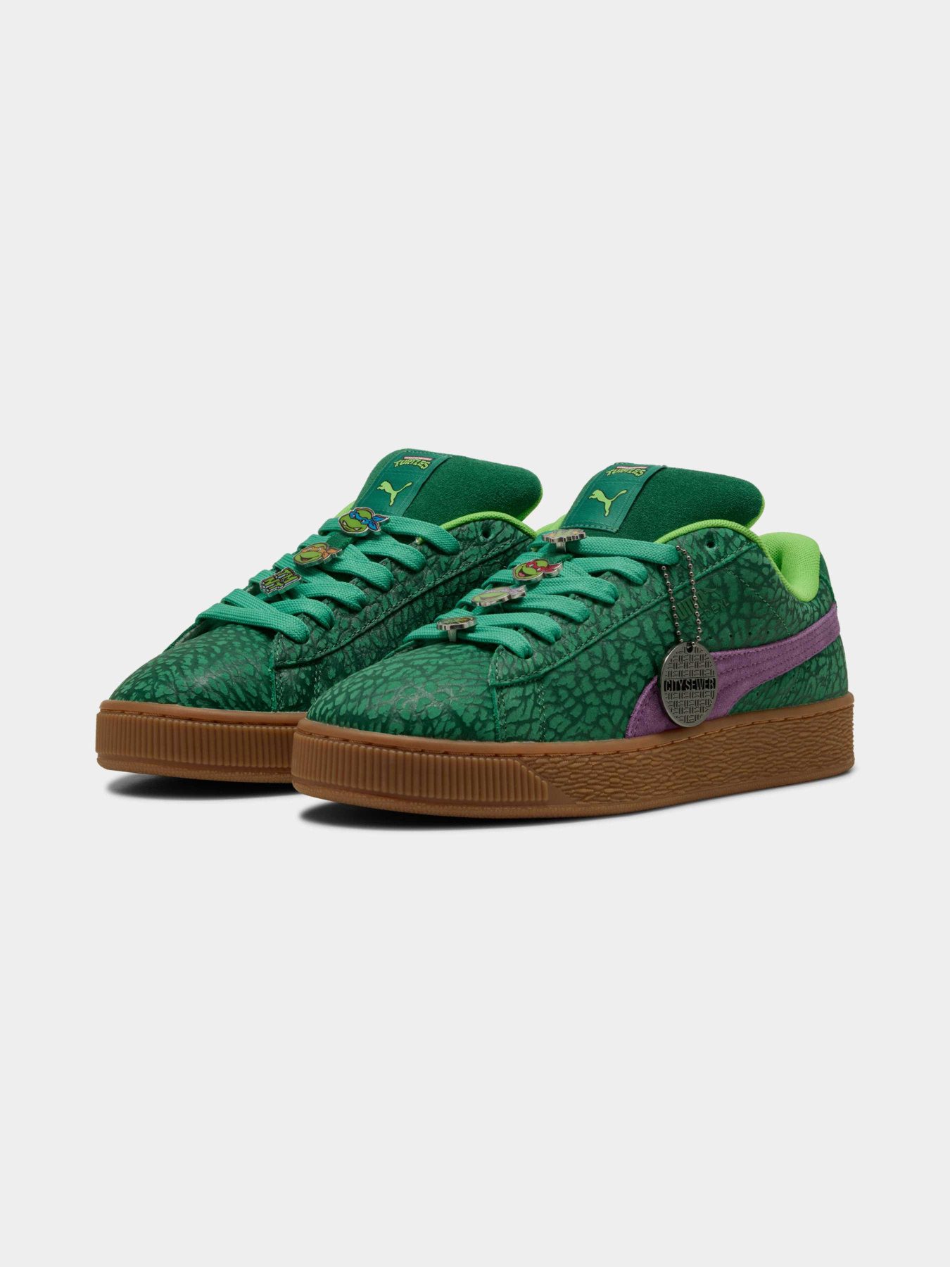 Кеды PUMA Suede Xl Tmnt модель 401304 Фото