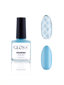 Лак для стемпинга GLOSS Stamping polish 05, небесный Лак для стемпінгу GLOSS COMPANY модель 4823271409718 Фото