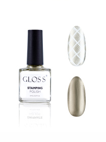 Лак для стемпинга GLOSS Stamping polish 18, ванильный перламутровый Лак для стемпінгу GLOSS COMPANY модель 4823271409831 Фото