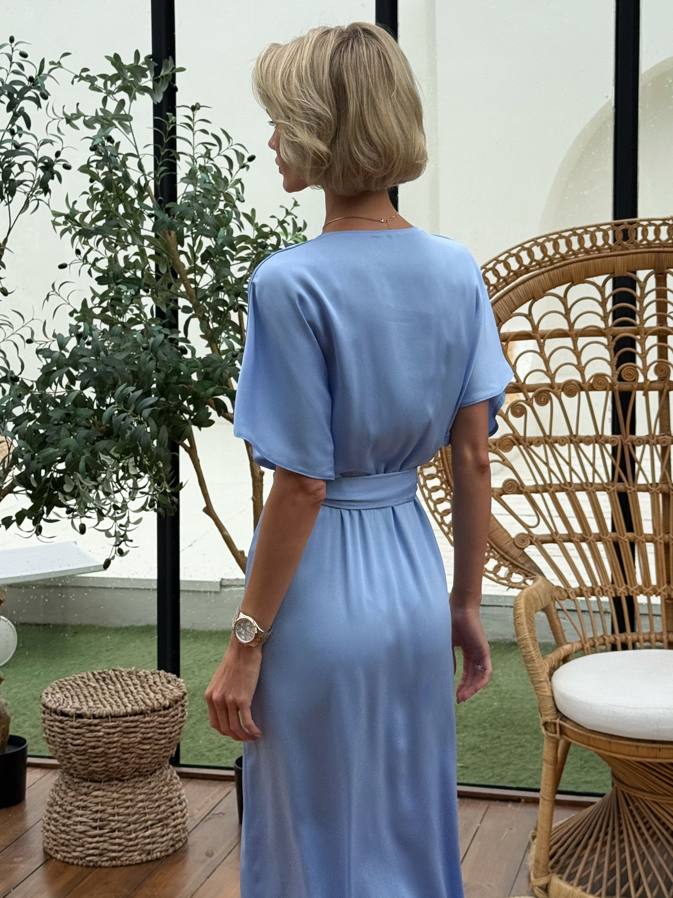 Платья Jadone Fashion модель Rosalia_dress_blue Фото