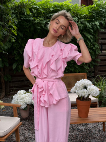 Костюмы Jadone Fashion модель Yuxi_Pink_Costume Фото