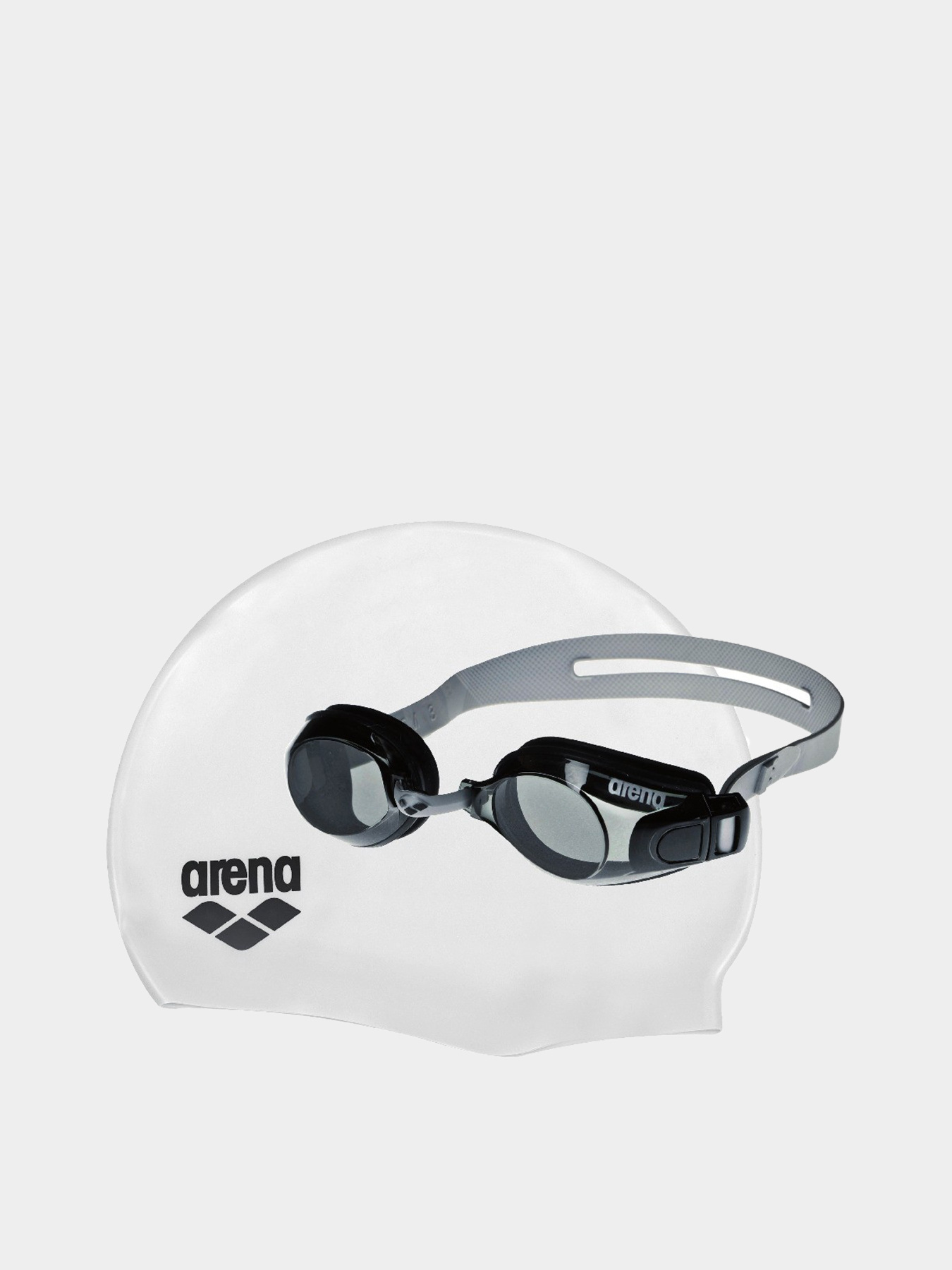 Окуляри Arena Комплект (окуляри+шапочка) модель 92422-055 Фото