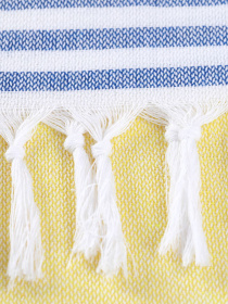Полотенце пештемаль хлопковое для ванной, отелей, SPA, саун, бани - XХL Red/Blue Stripes Lovely Svi модель 8032025 Фото