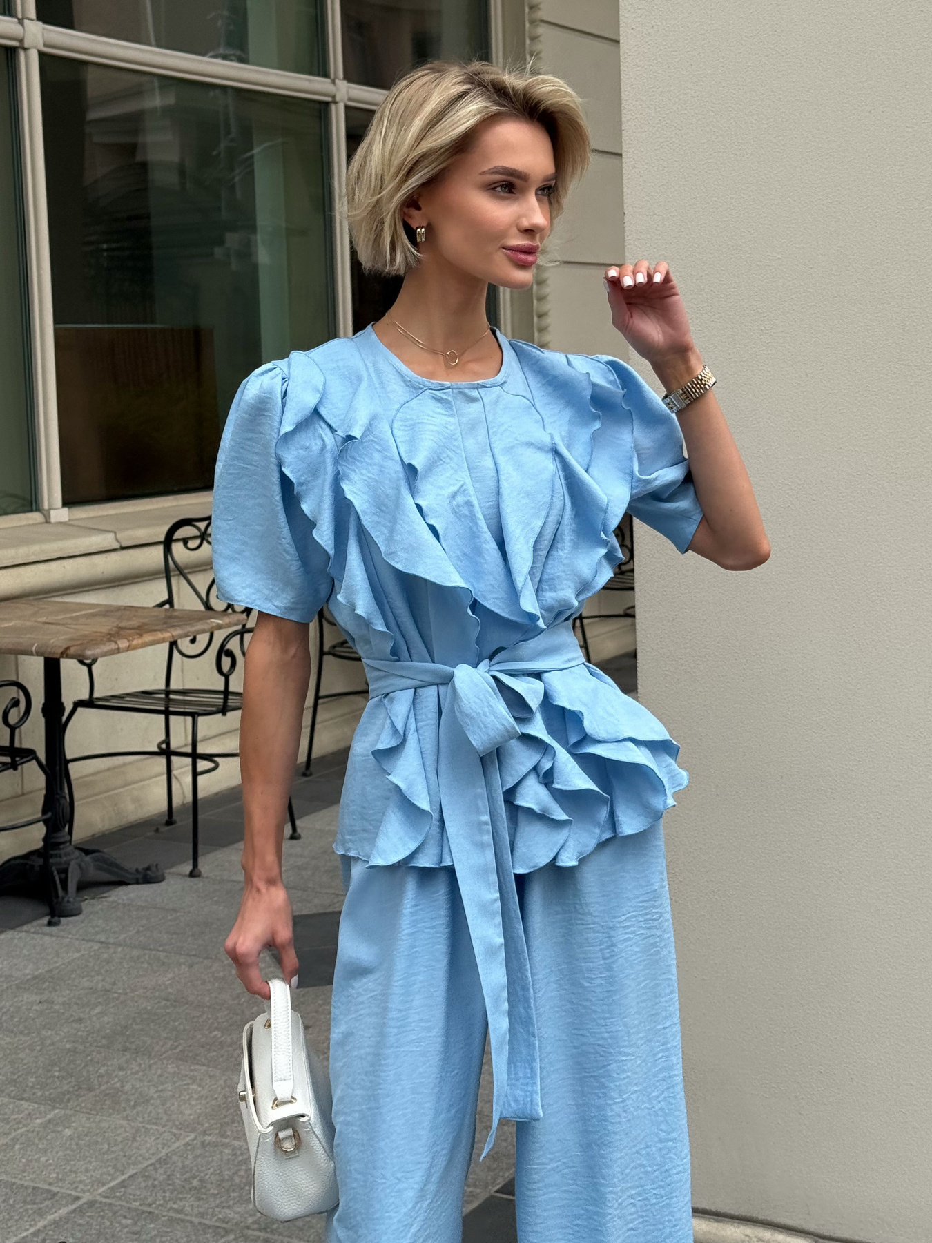 Сорочки Jadone Fashion модель Tia_blue Фото