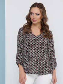 Сорочки MarSe модель marse-bluza-1819-bordovj Фото