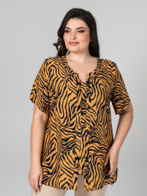 Рубашки All Posa модель ap101968p-leopard Фото