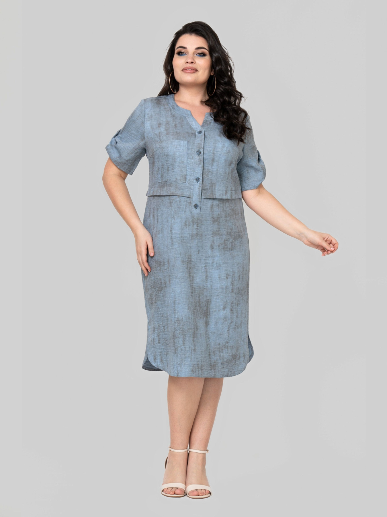 Сукні All Posa модель ap102363p-dzhins Фото