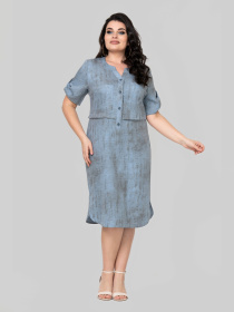 Сукні All Posa модель ap102363p-dzhins Фото