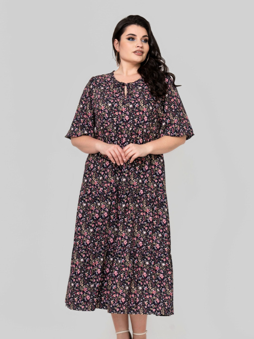 Сукні All Posa модель ap102345p-temno-sinj Фото