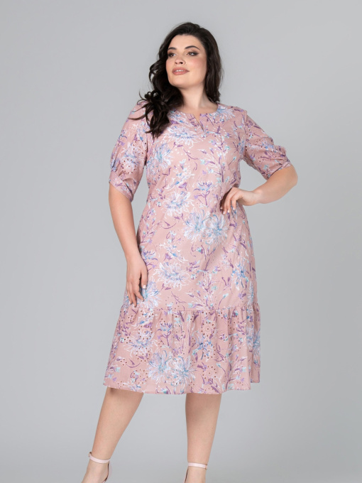 Сукні All Posa модель ap101987p-persik Фото