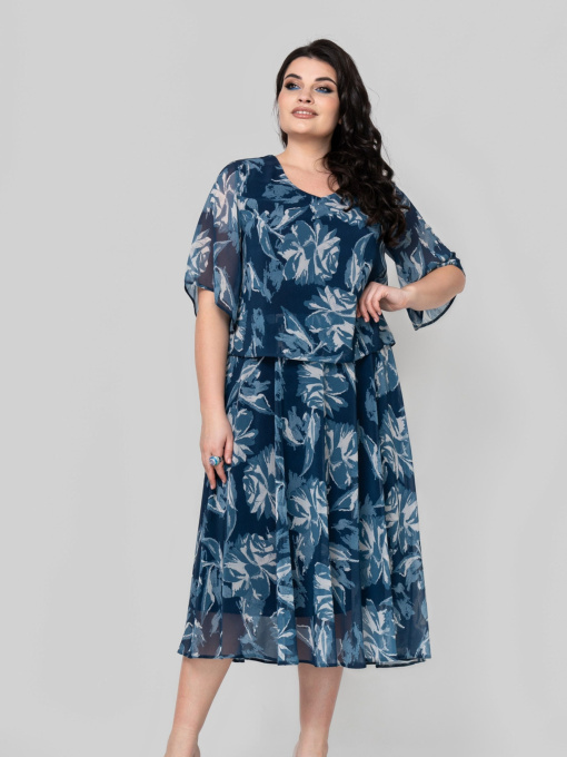 Сукні All Posa модель ap101866p-sinj Фото