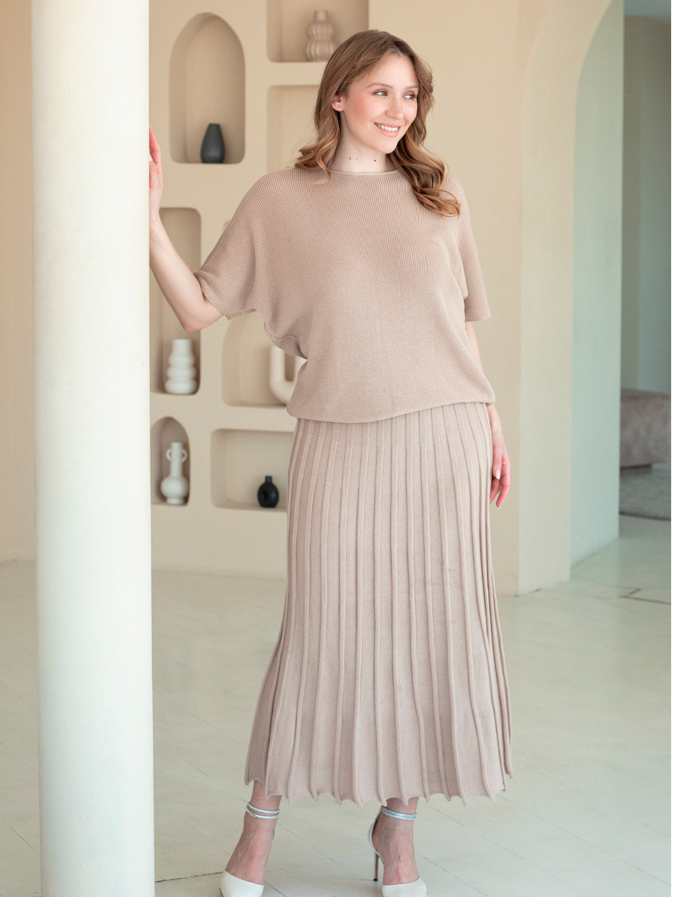 Спідниці Nita модель yubka-n2300-25-pesok Фото