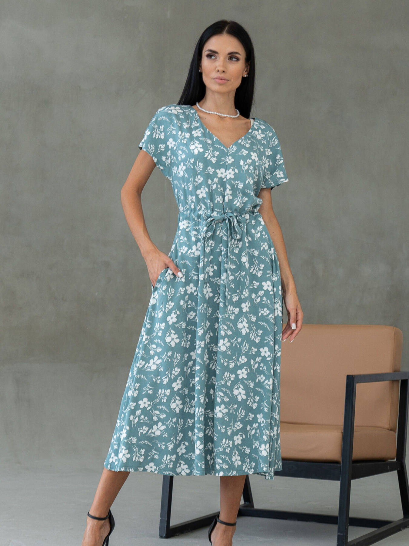 Сукні RiMari модель 1521-olivka-print Фото