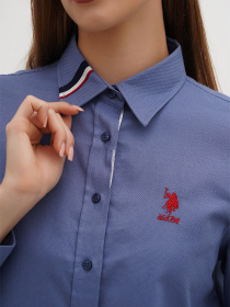 Рубашки US Polo модель USPAINT.1578921.VR003 Фото