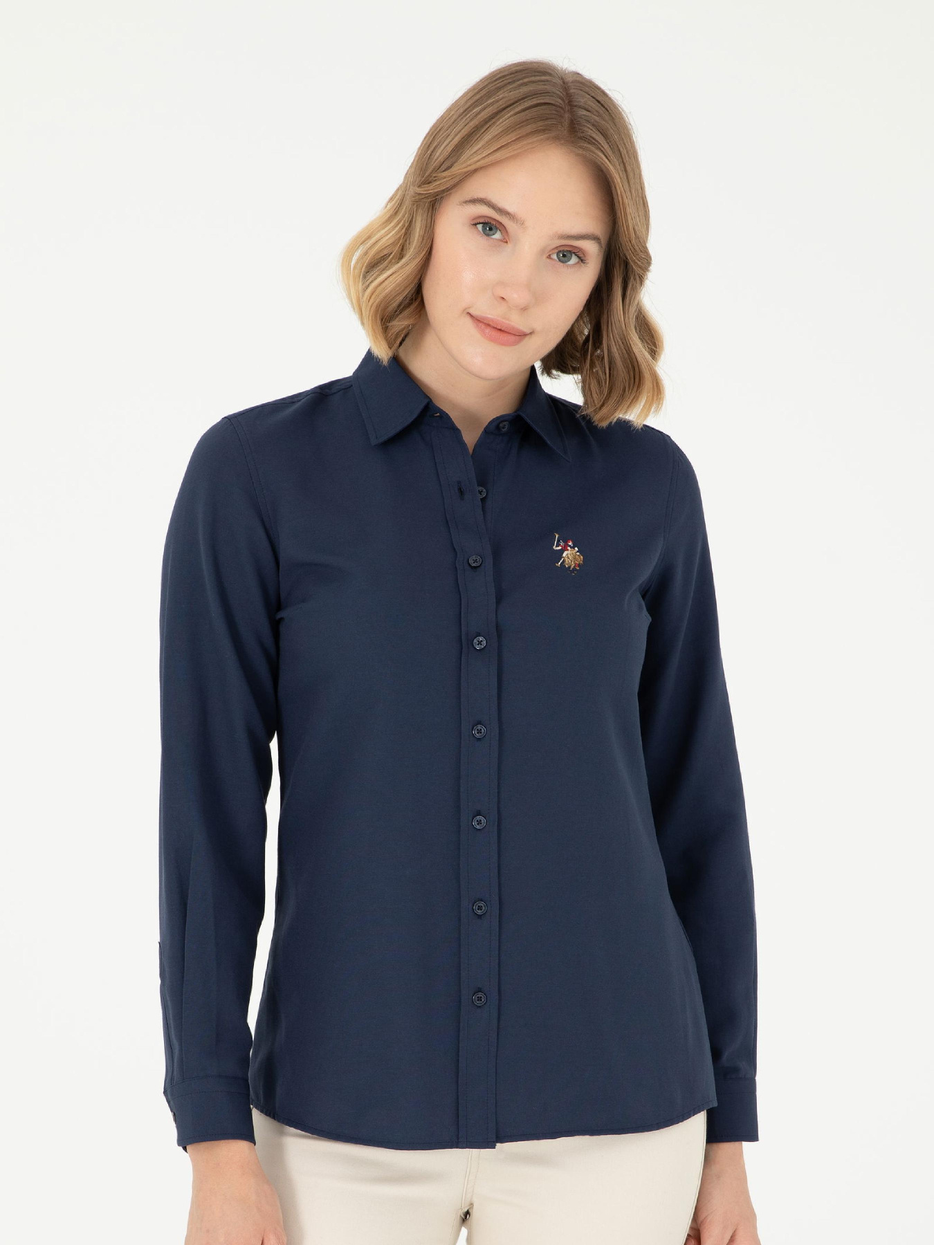 Рубашки US Polo модель G082GL004.000.1961448.VR033 Фото