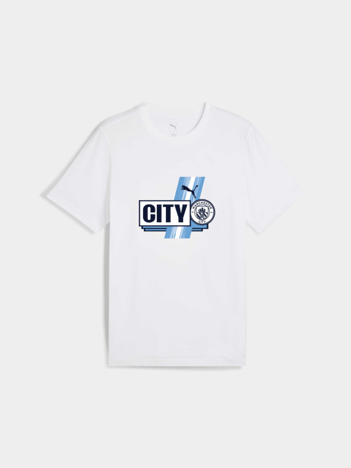 Футболки і поло PUMA Mcfc Ftblculture Tee модель 782671 Фото