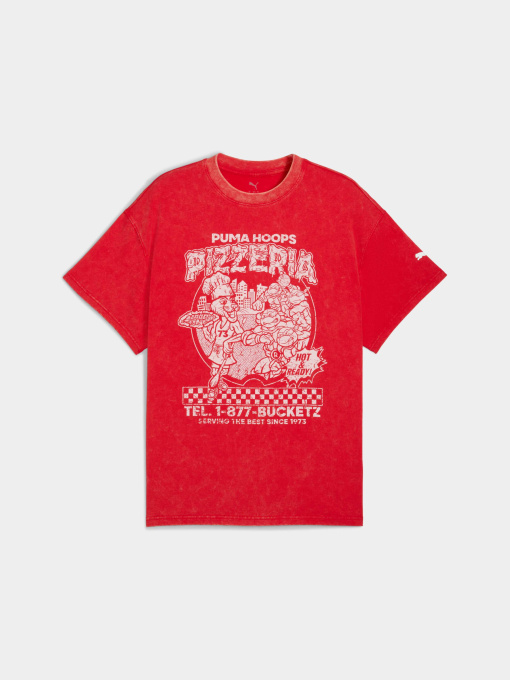 Футболки і поло PUMA Hoops x Tmnt Tee I модель 630928 Фото