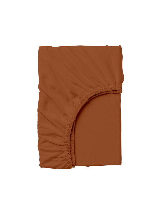 Простынь на резинке ранфорс СINNAMON Cosas модель Cinnamon122_100x200x20 Фото