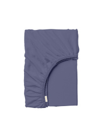 Простирадло на резинці ранфорс NIGHTFALL Cosas модель DarkBlue_100x200x20 Фото