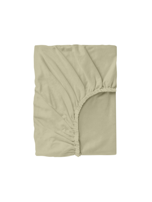 Простирадло на резинці фланель OLIVE Cosas модель Flannel_05Olive_60x120x12 Фото