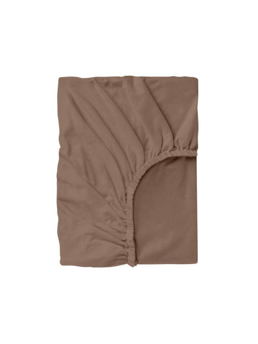 Простынь на резинке фланель LATTE Cosas модель Flannel_27Latte_60x120x12 Фото