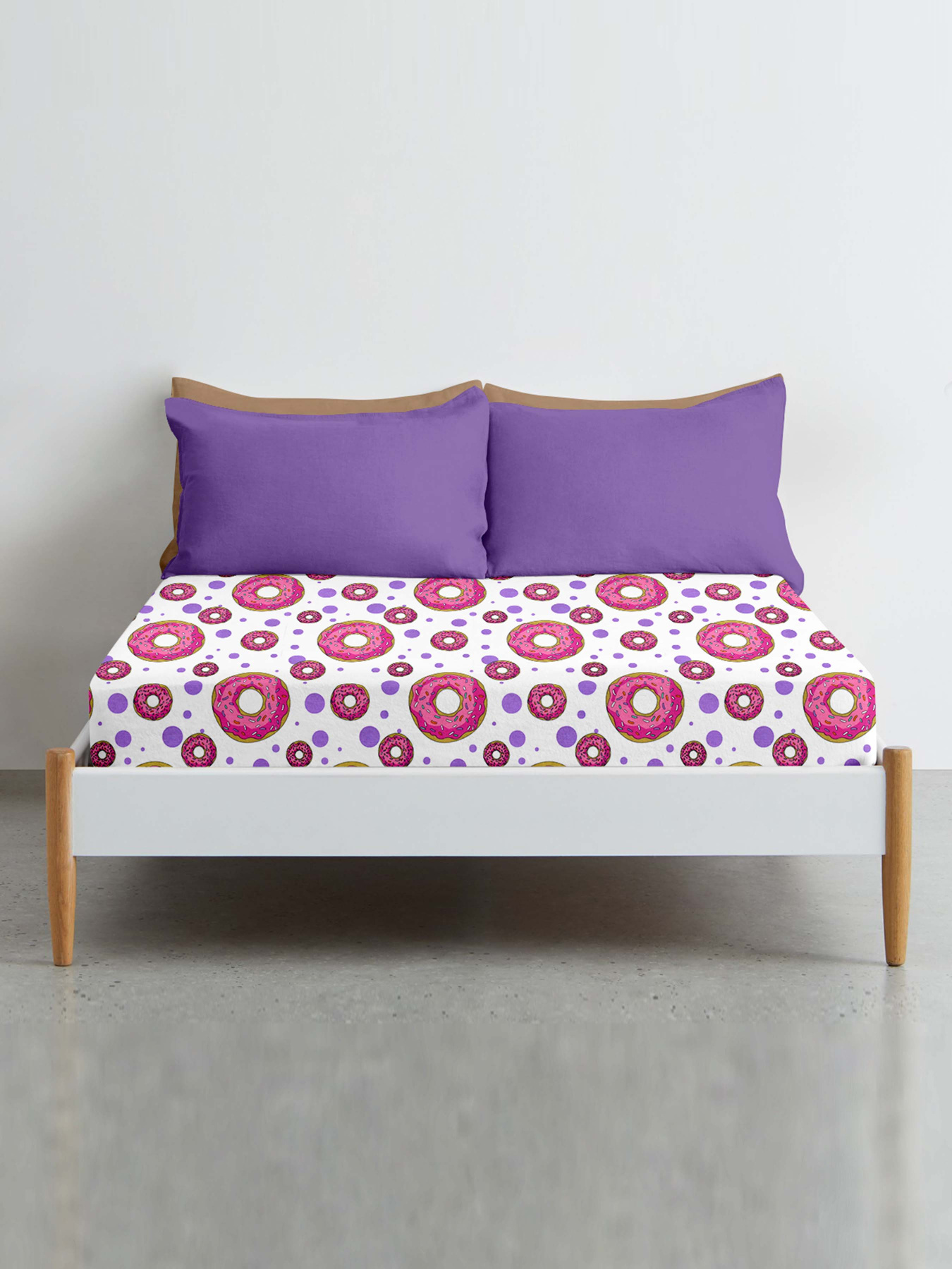 Простынь на резинке ранфорс SWEET DONUT Cosas модель SweetDonut_120 Фото