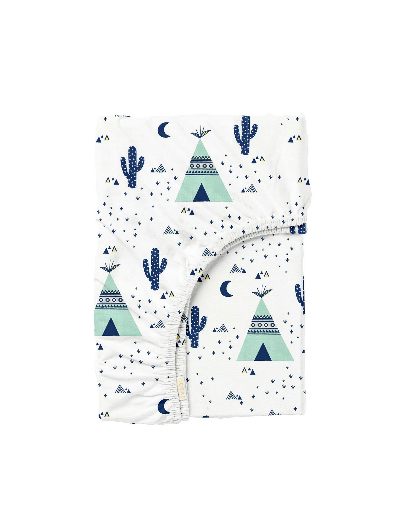 Простынь на резинке ранфорс WIGWAM CACTUS Cosas модель WigwamCactus_120 Фото