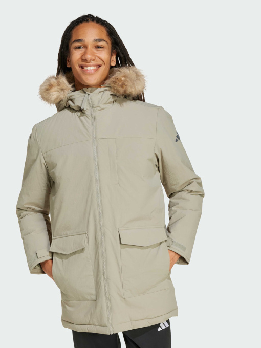 Куртки и дубленки Adidas модель JX7747 Фото