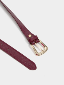 Ремені URBAN TRACE модель UT-W-64-2.5_burgundy_gold Фото