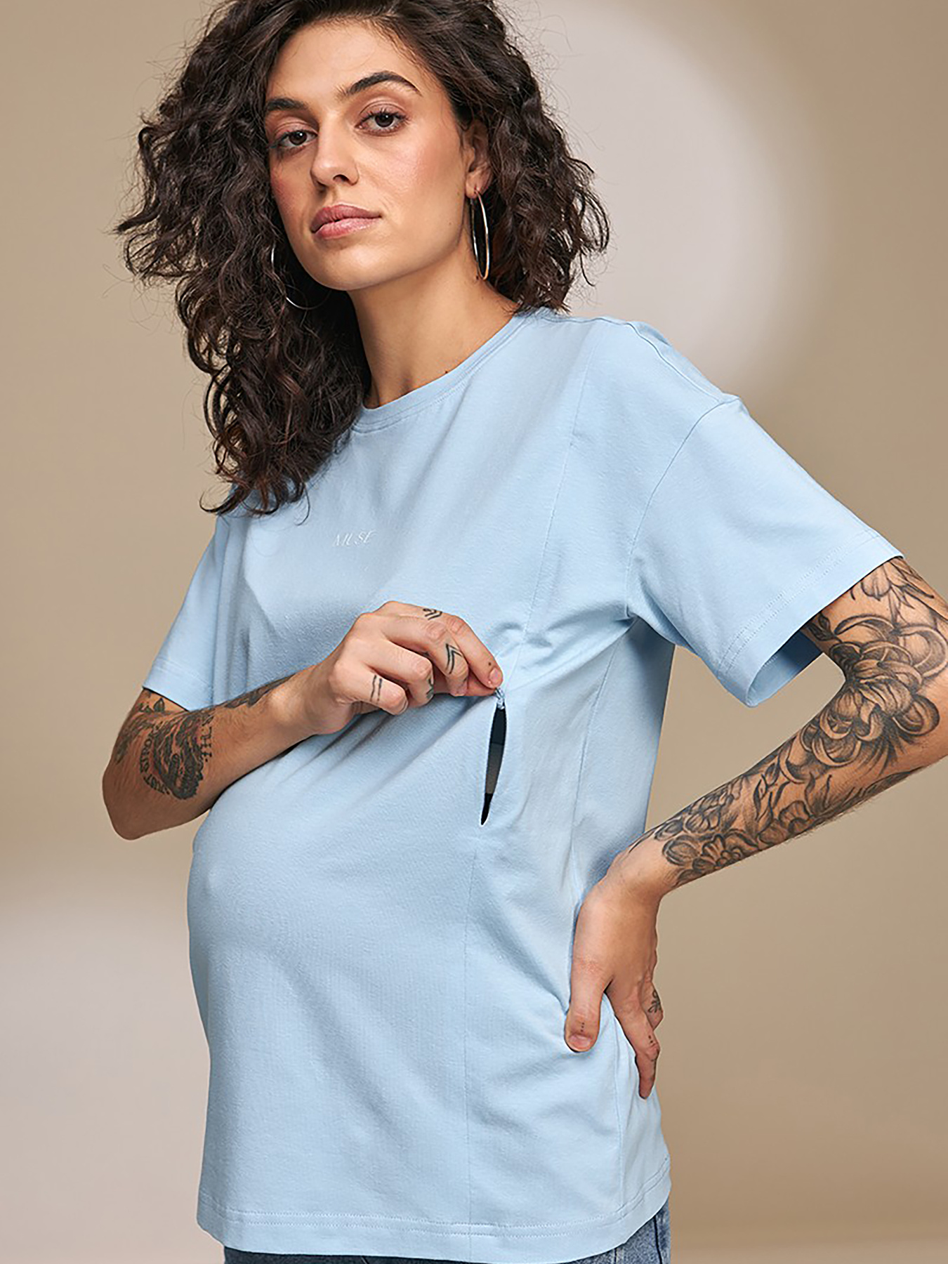 Футболки і поло Yula mama Muse модель MuseNR-33.013BlueLightYLMMTSH Футболки і поло Yula mama Muse модель MuseNR-33.013BlueLightYLMMTSH Фото