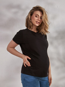 Футболки і поло Yula mama Una модель UnaNR-24.051BlackYLMMTSH Фото