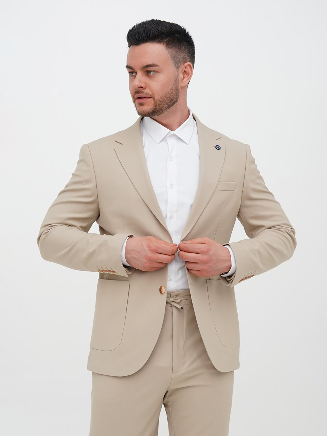 Костюмы Trend Collection модель TC14229BeigeKSTMMN Фото