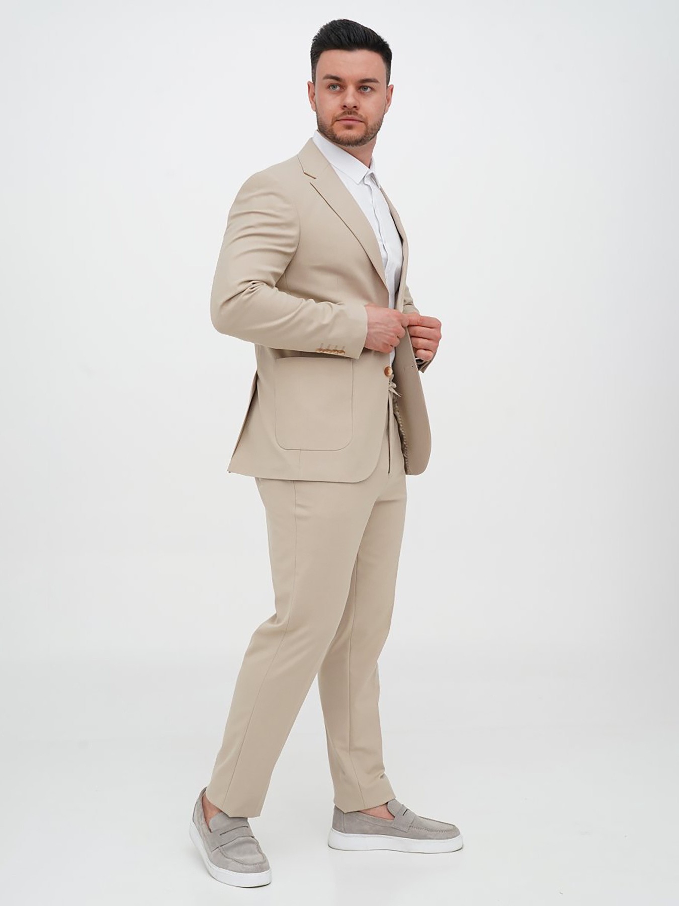 Костюмы Trend Collection модель TC14229BeigeKSTMMN Фото