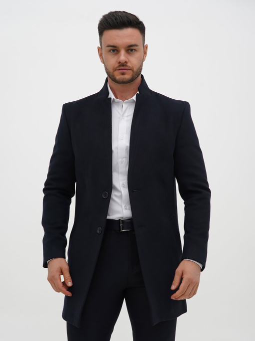 Пальто и плащи Trend Collection модель TC12822DarkBluePLTMN Фото