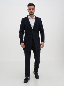Пальто и плащи Trend Collection модель TC12822DarkBluePLTMN Фото