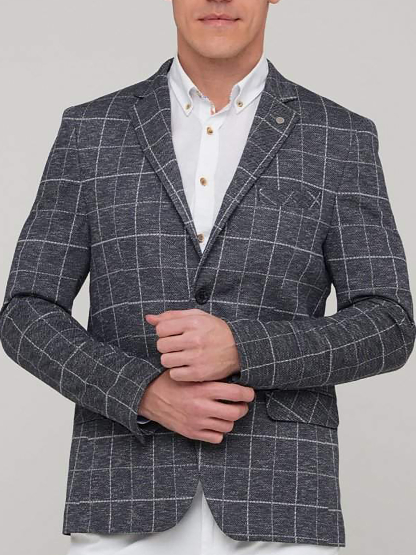 Піджаки Trend Collection модель TC11901GreyPDZHKMN Фото