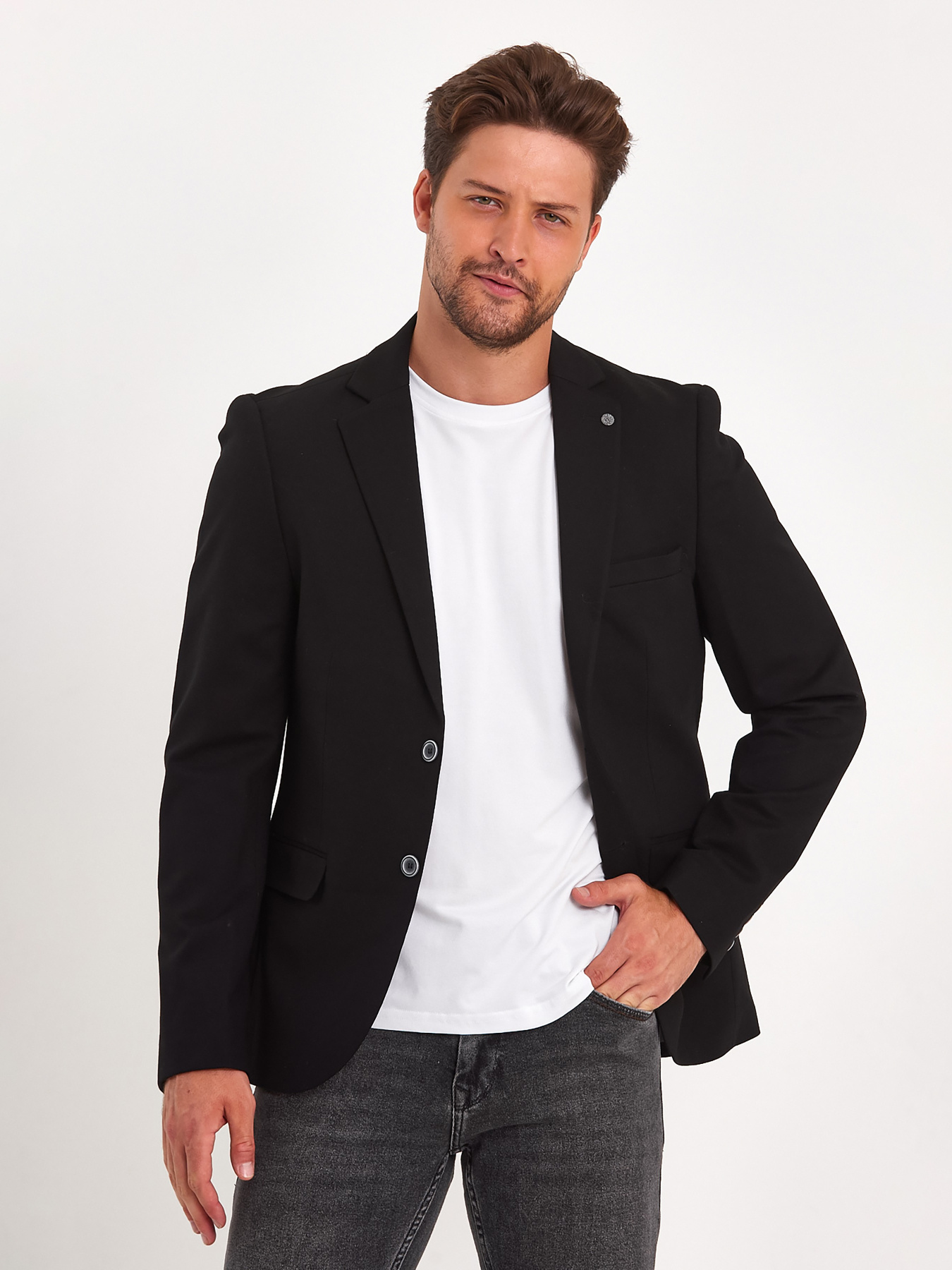 Пиджаки Trend Collection модель TC8251BlackPDZHKMN Фото