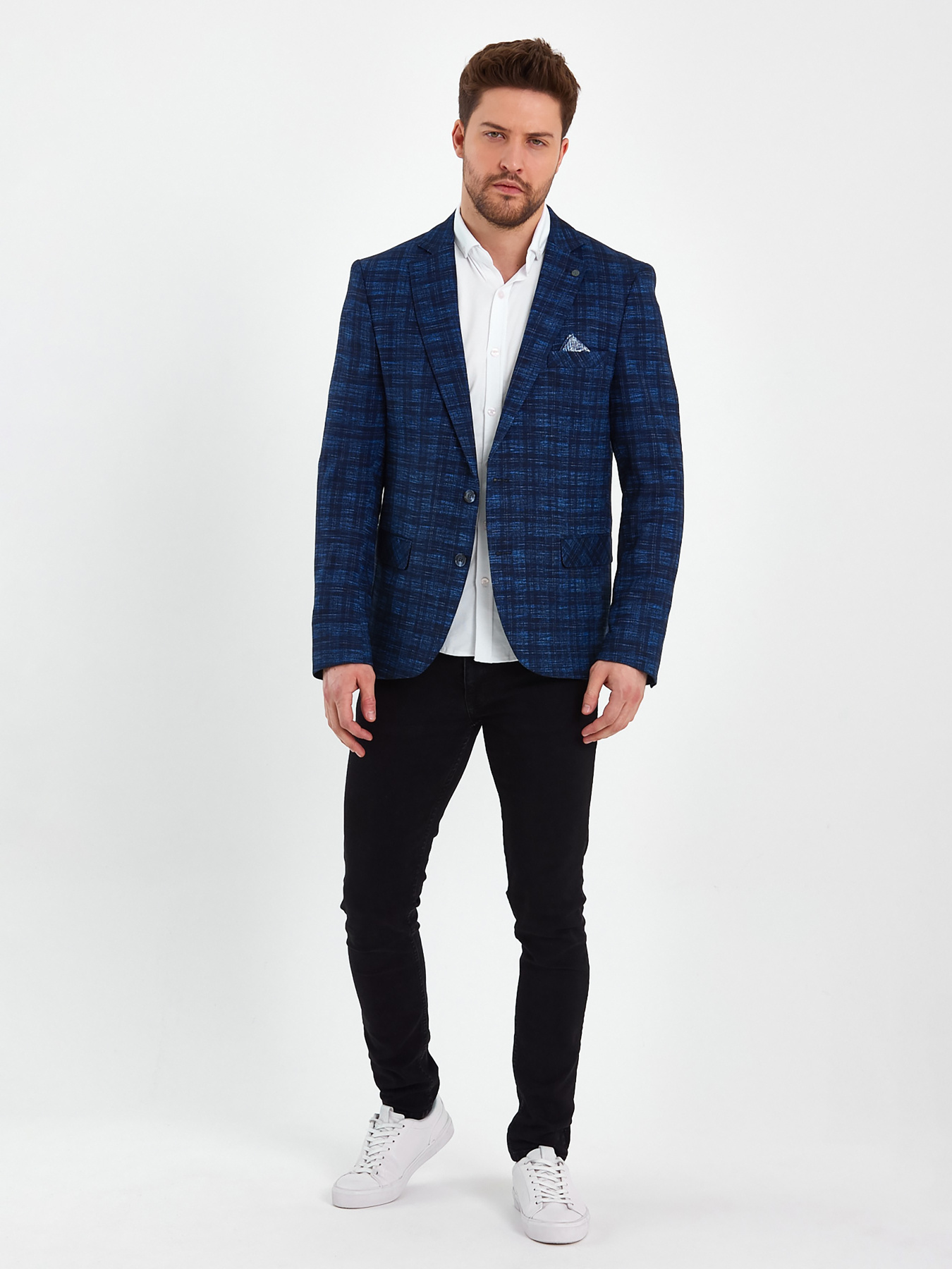 Піджаки Trend Collection модель TC7888BluePDZHKMN Фото