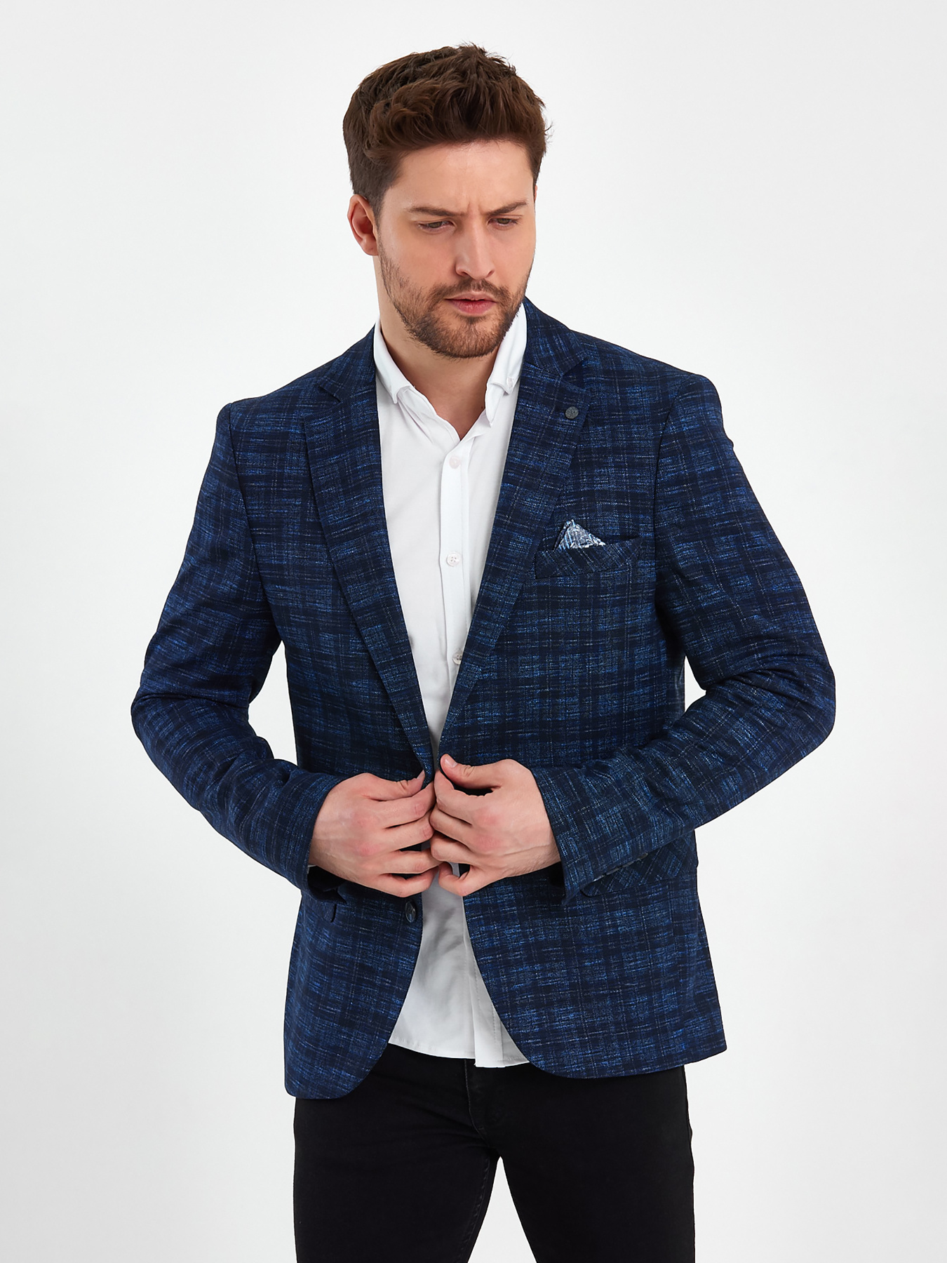 Піджаки Trend Collection модель TC7888BluePDZHKMN Фото