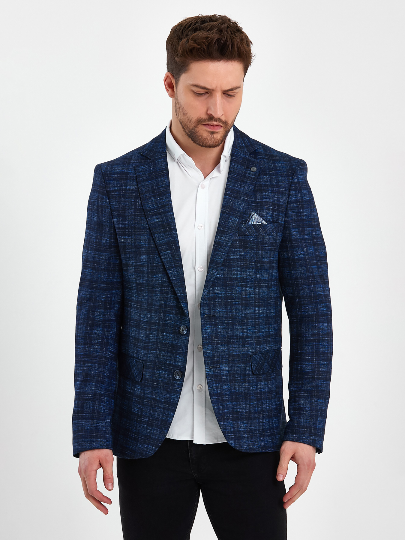 Піджаки Trend Collection модель TC7888BluePDZHKMN Фото
