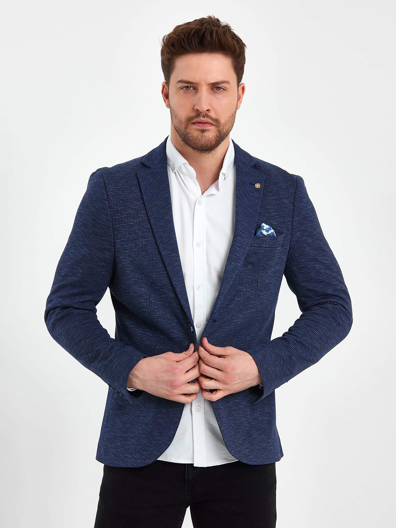 Пиджаки Trend Collection модель TC7887BluePDZHKMN Фото