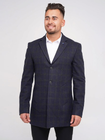 Пальто и плащи Trend Collection модель TC5554DarkBluePLTMN Фото