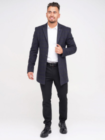 Пальто и плащи Trend Collection модель TC5554DarkBluePLTMN Фото