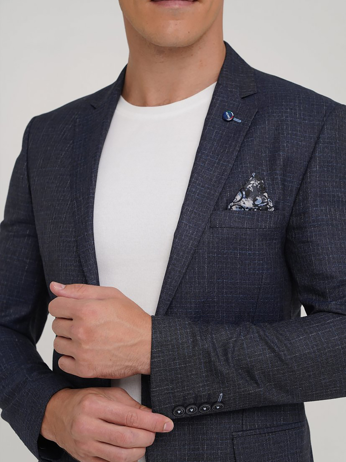Піджаки Trend Collection модель TC3937BluePDZHKMN Фото